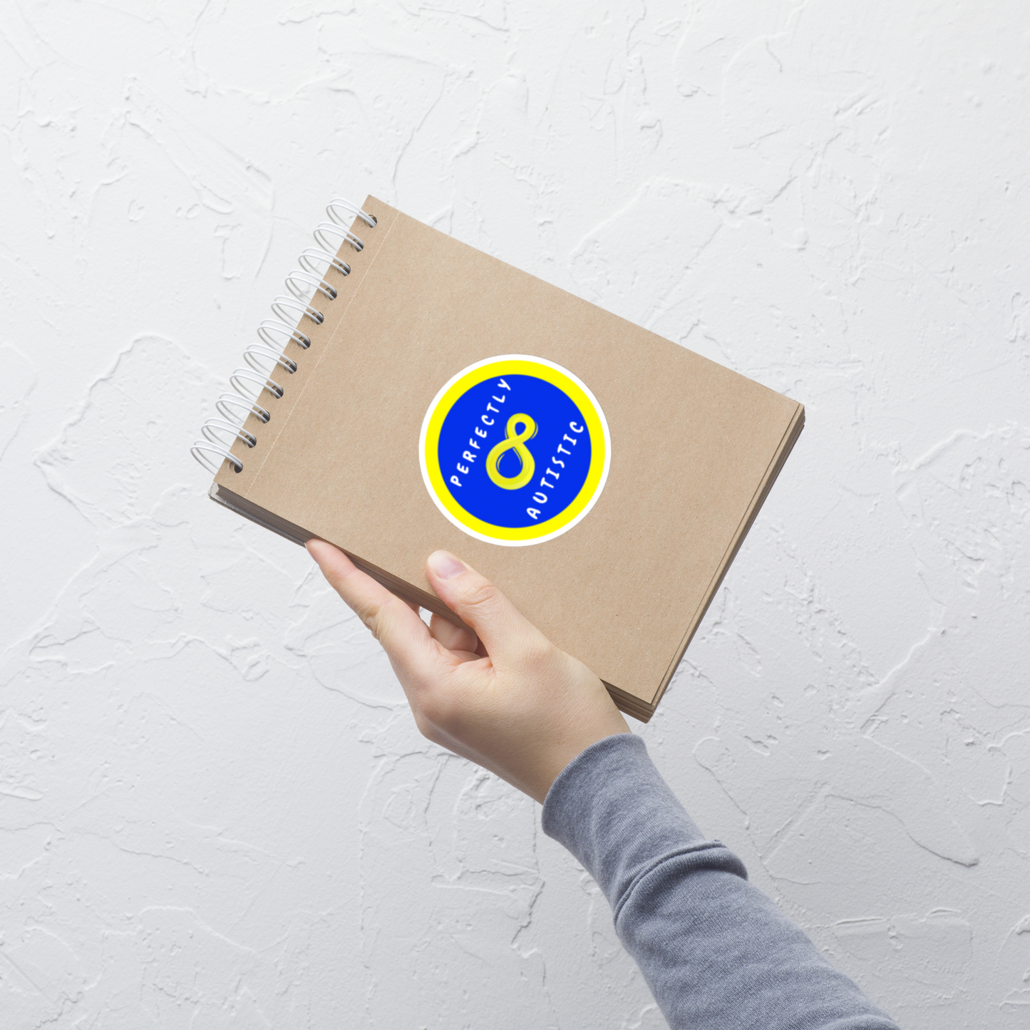 Circular Perfectly Autistic Sticker