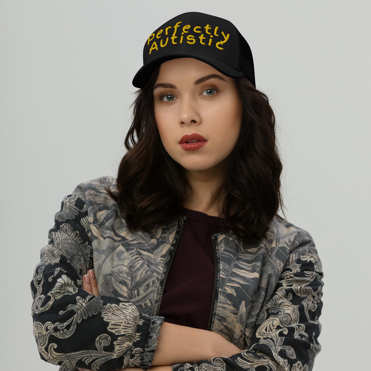 Perfectly Autistic Trucker Cap