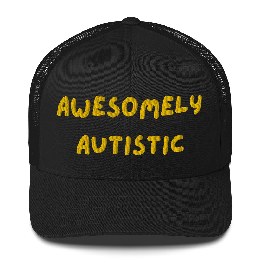 Awesomely Autistic Trucker Cap
