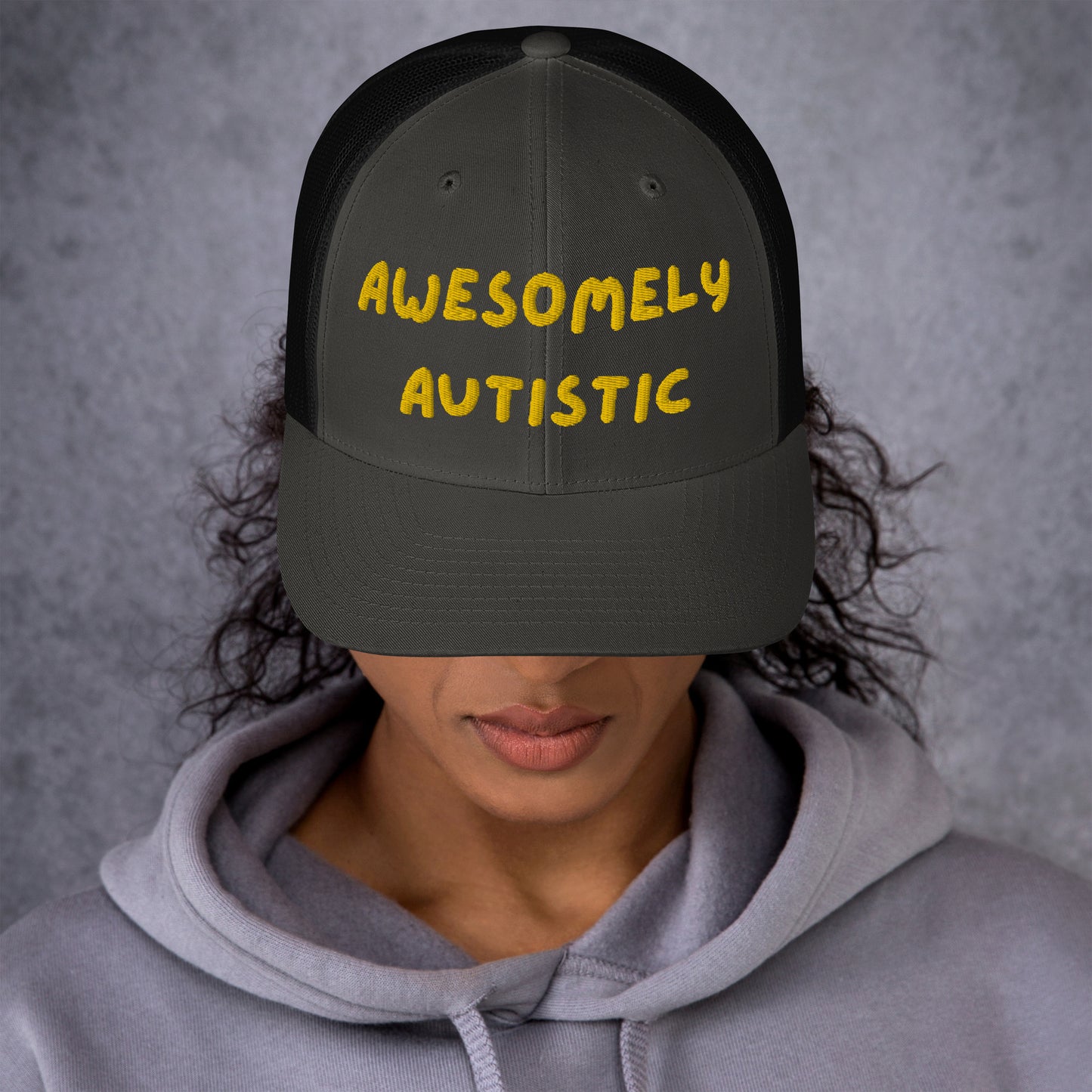 Awesomely Autistic Trucker Cap