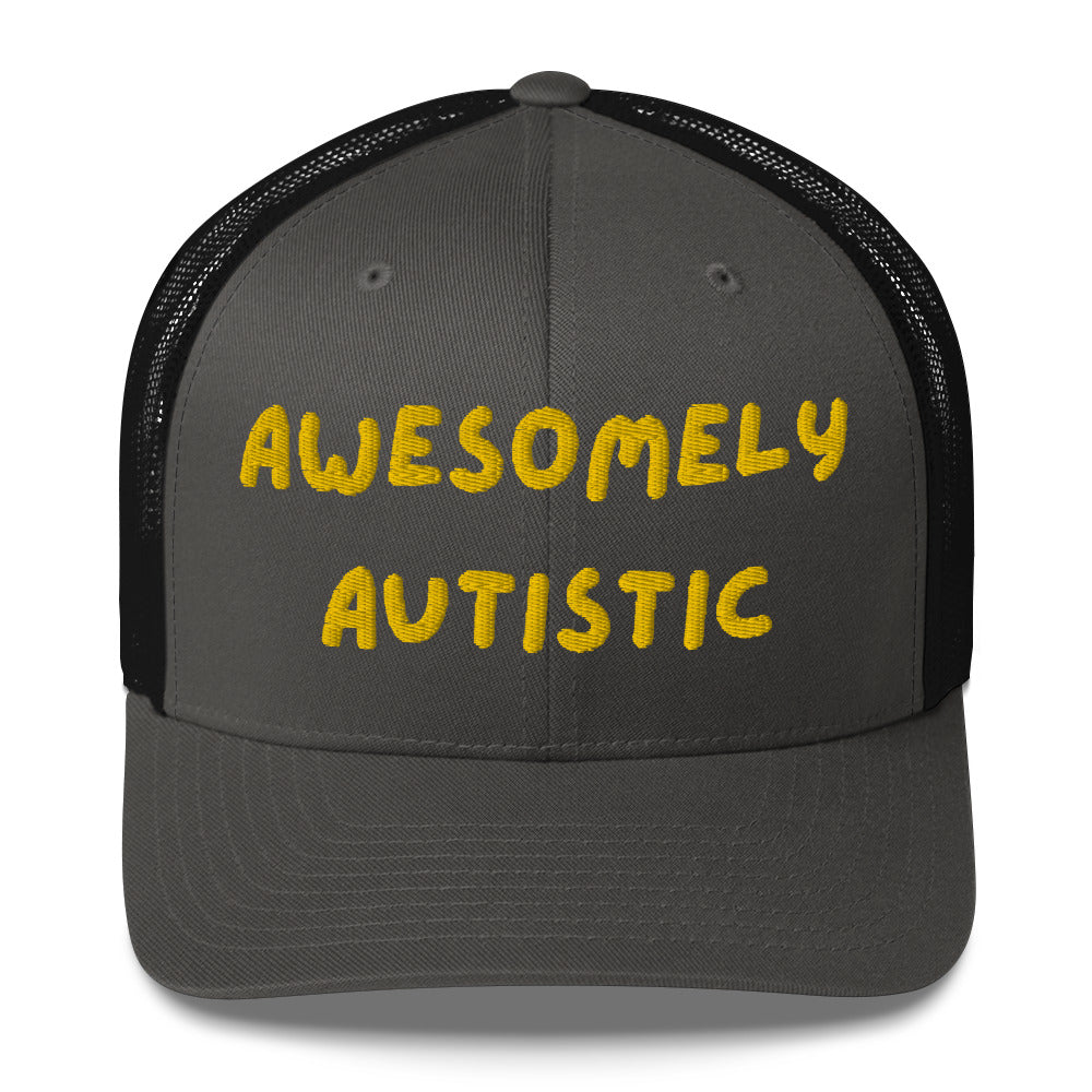 Awesomely Autistic Trucker Cap