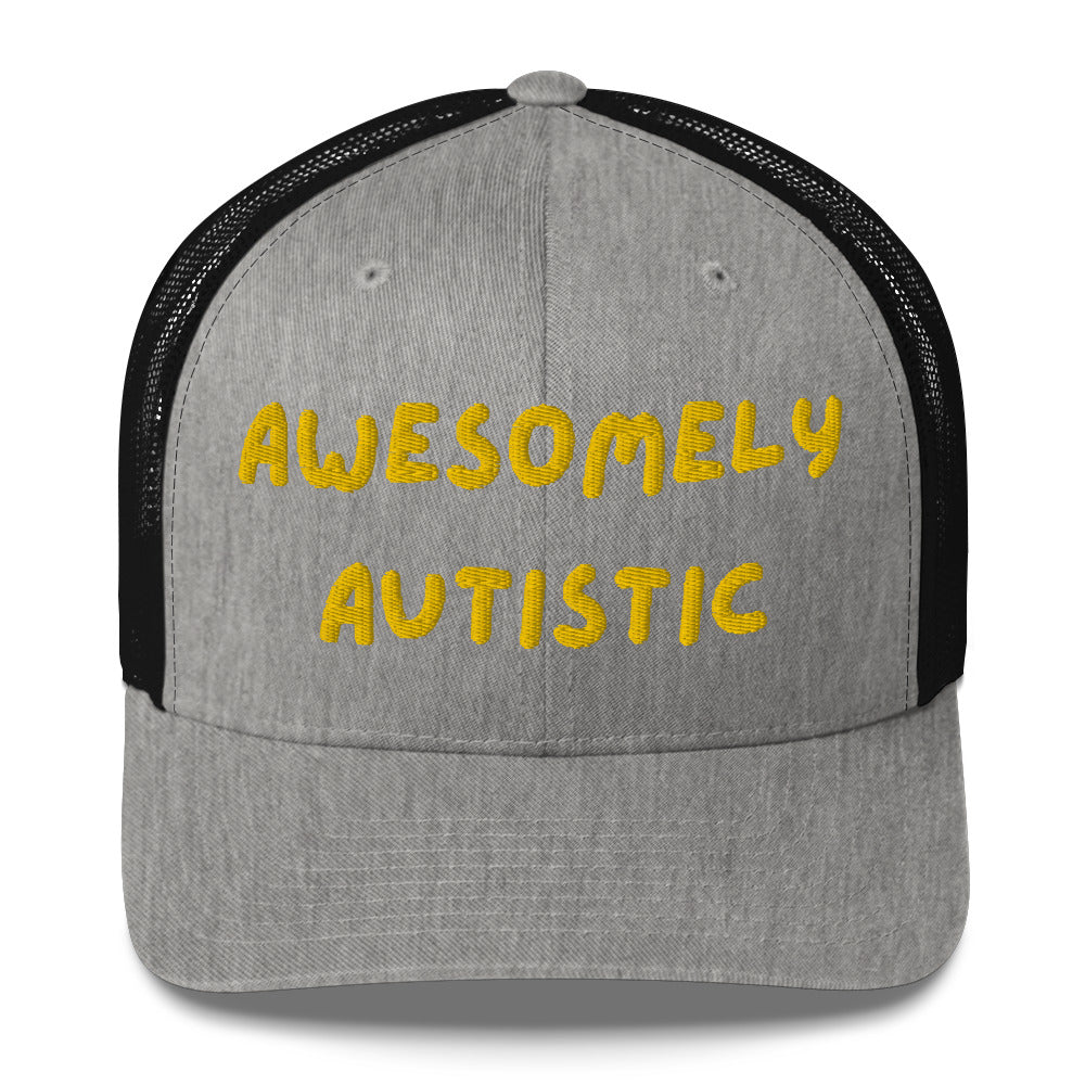 Awesomely Autistic Trucker Cap