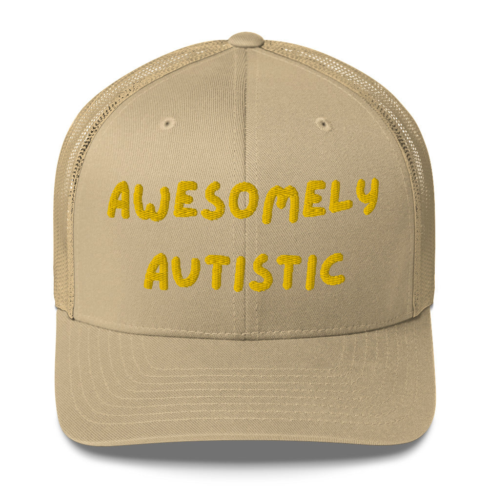 Awesomely Autistic Trucker Cap