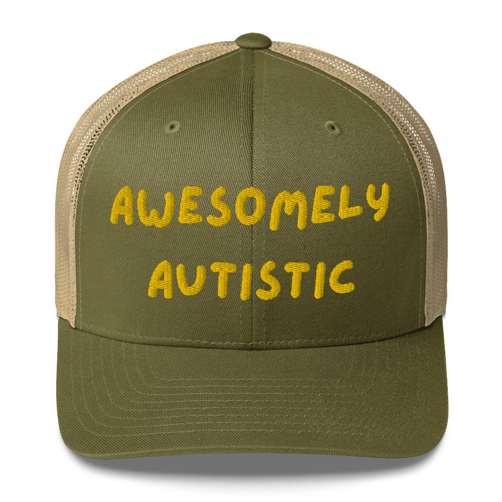 Awesomely Autistic Trucker Cap