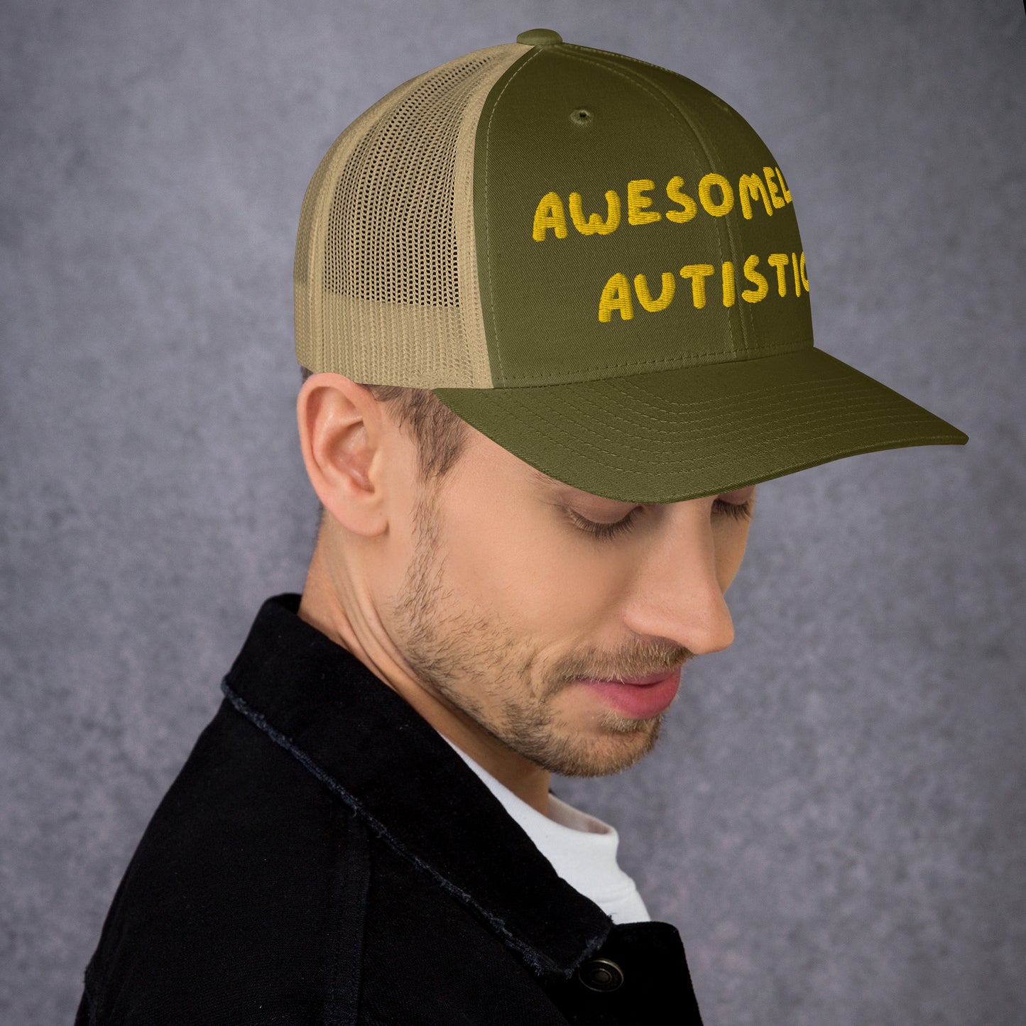 Awesomely Autistic Trucker Cap
