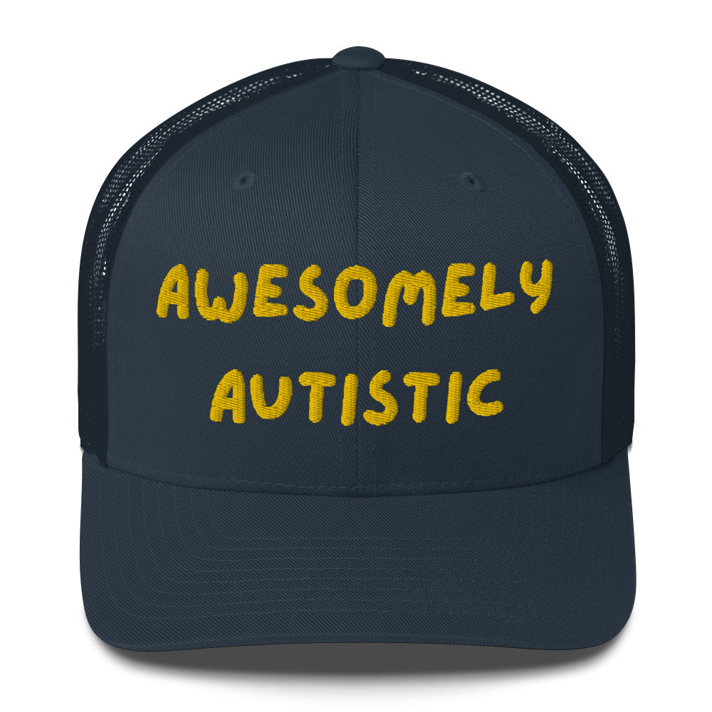 Awesomely Autistic Trucker Cap
