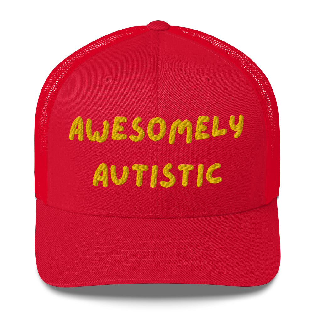 Awesomely Autistic Trucker Cap