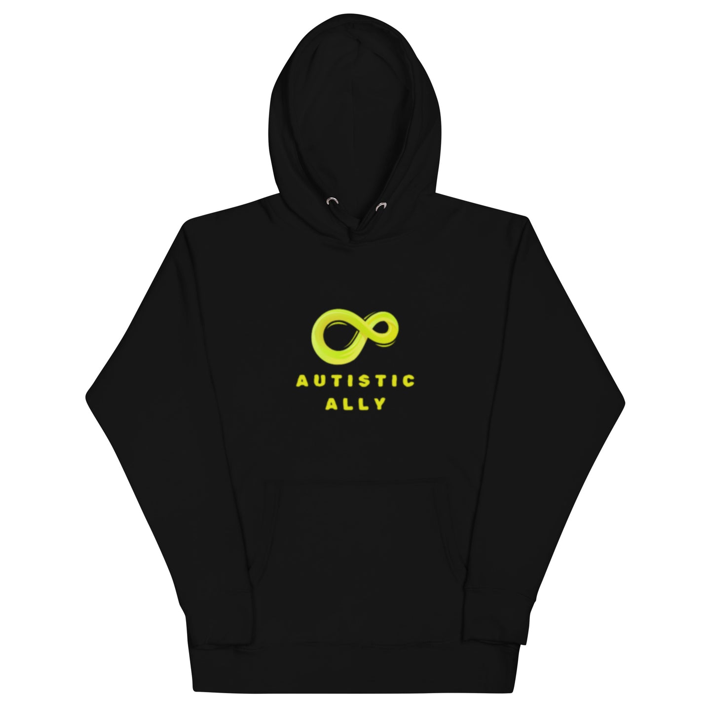 Autistic Ally Gold Infinity Hoodie