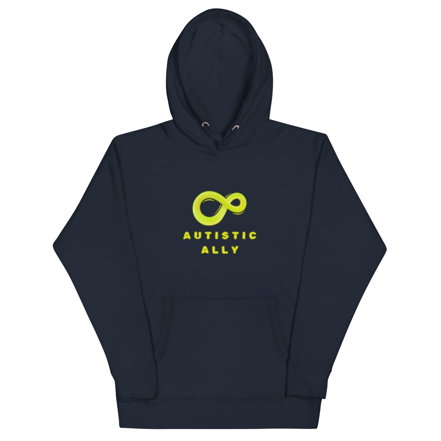 Autistic Ally Gold Infinity Hoodie