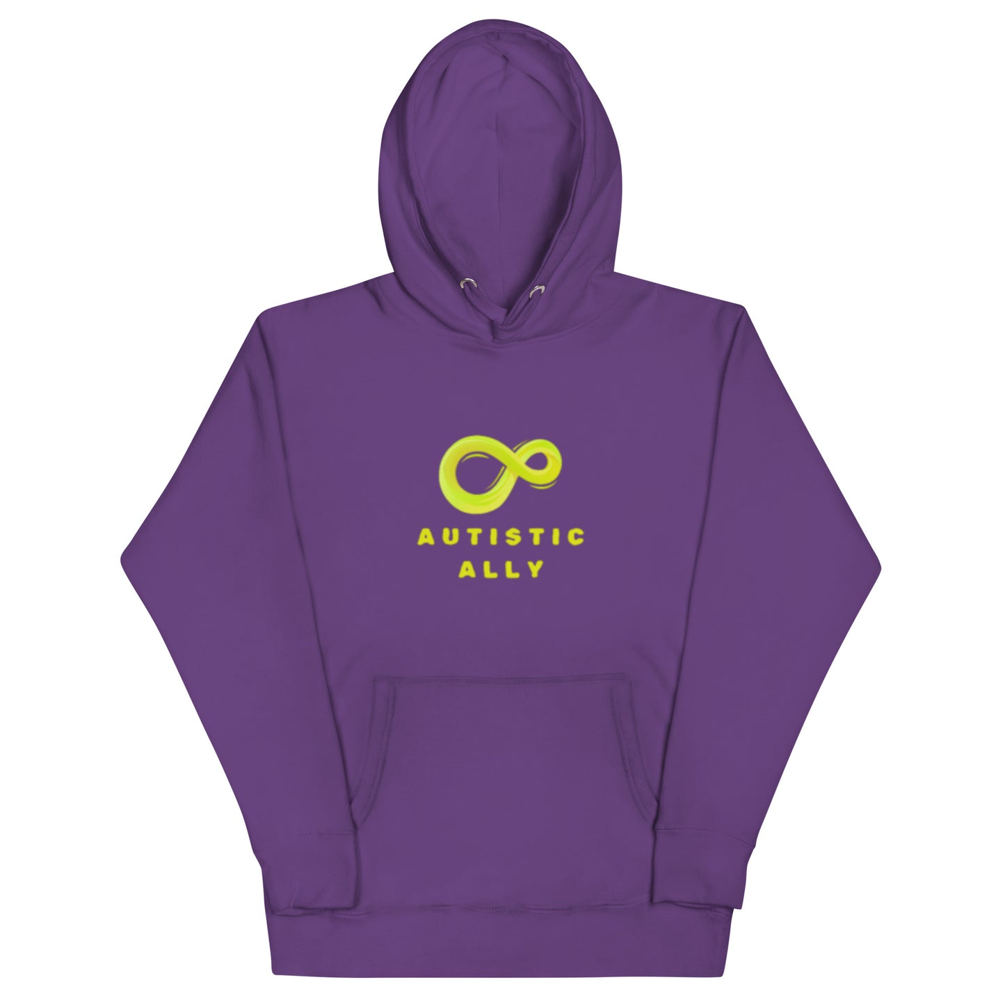 Autistic Ally Gold Infinity Hoodie