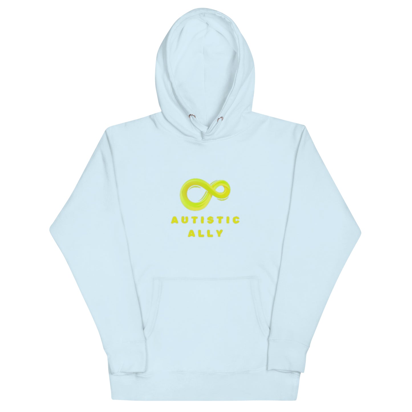 Autistic Ally Gold Infinity Hoodie