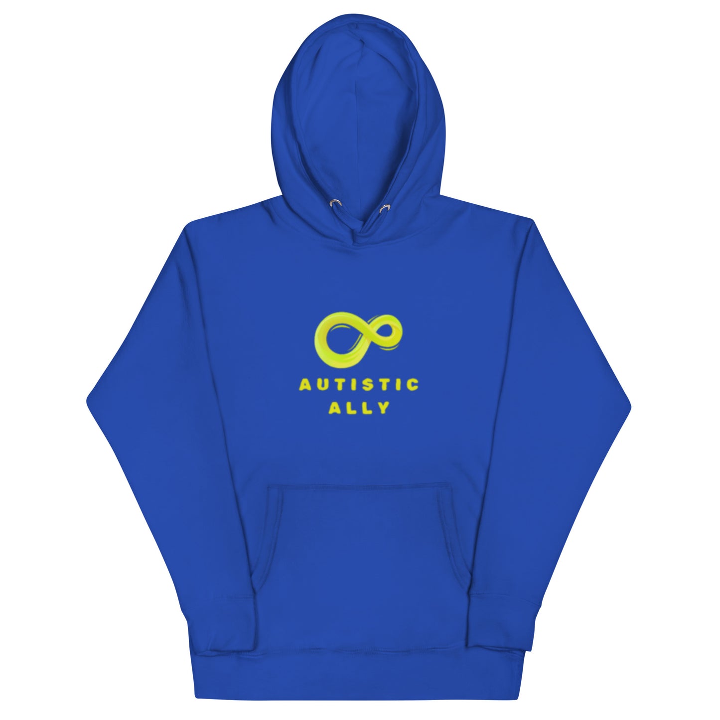 Autistic Ally Gold Infinity Hoodie