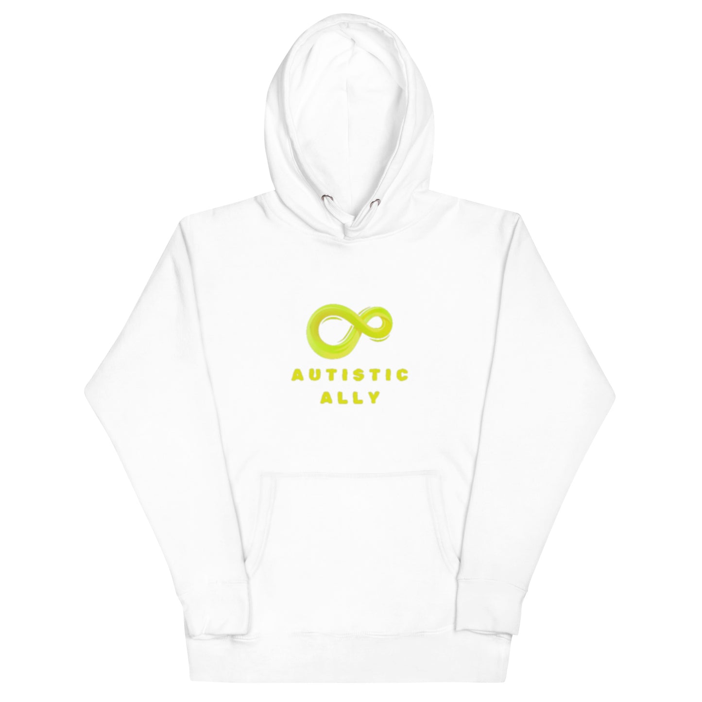 Autistic Ally Gold Infinity Hoodie