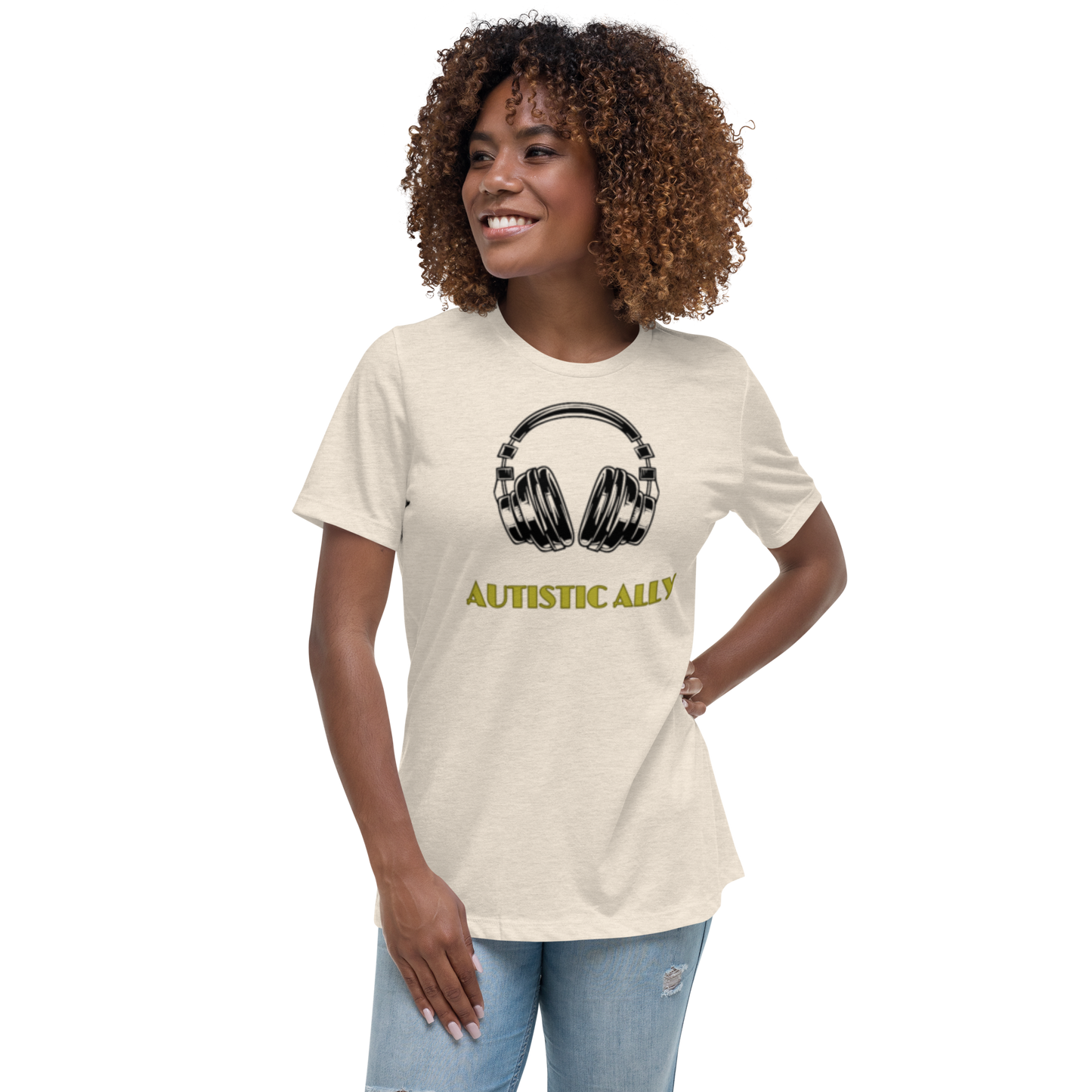 Women's Relaxed Autistic Ally Tee