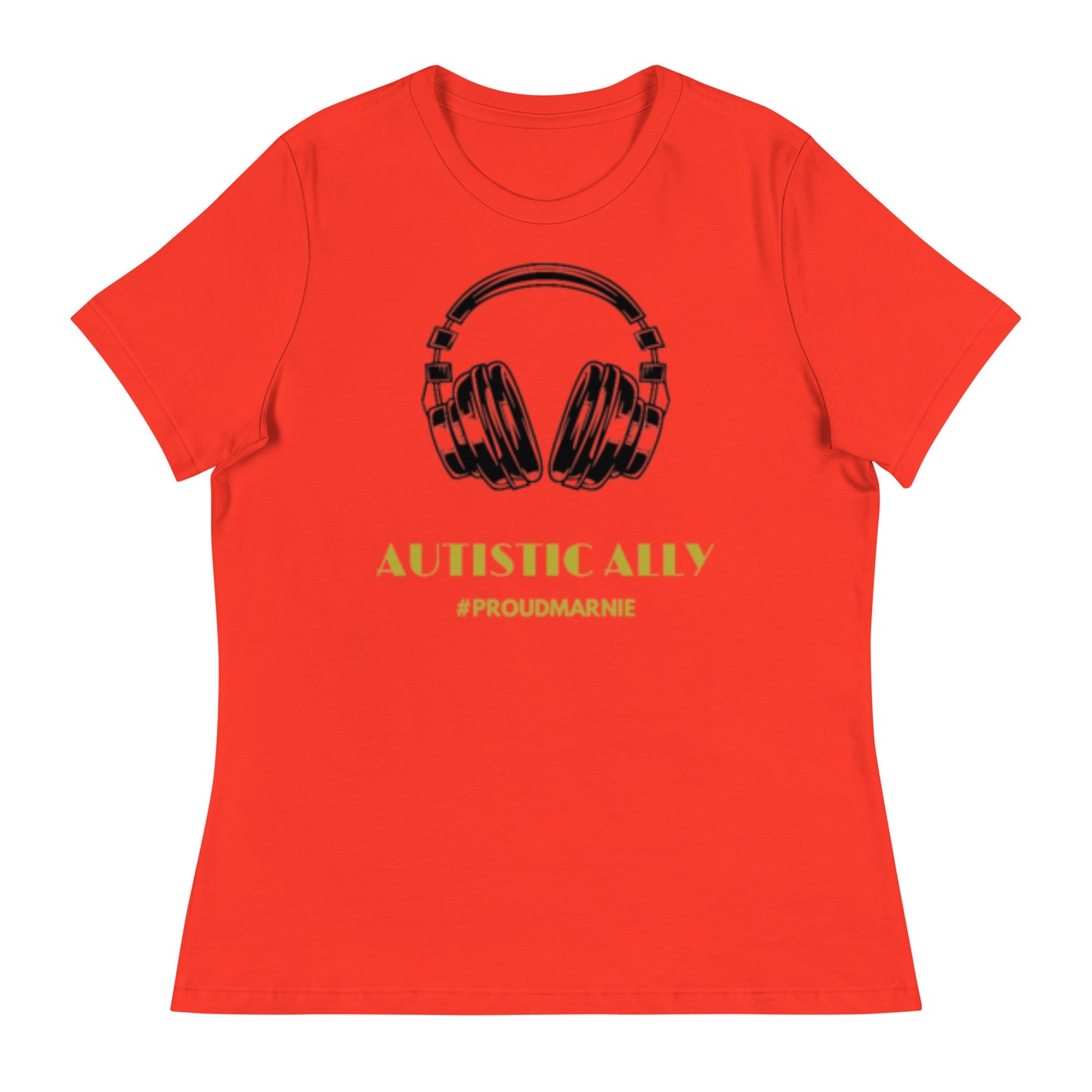 #ProudMarnie Autistic Ally Women's Relaxed T-Shirt