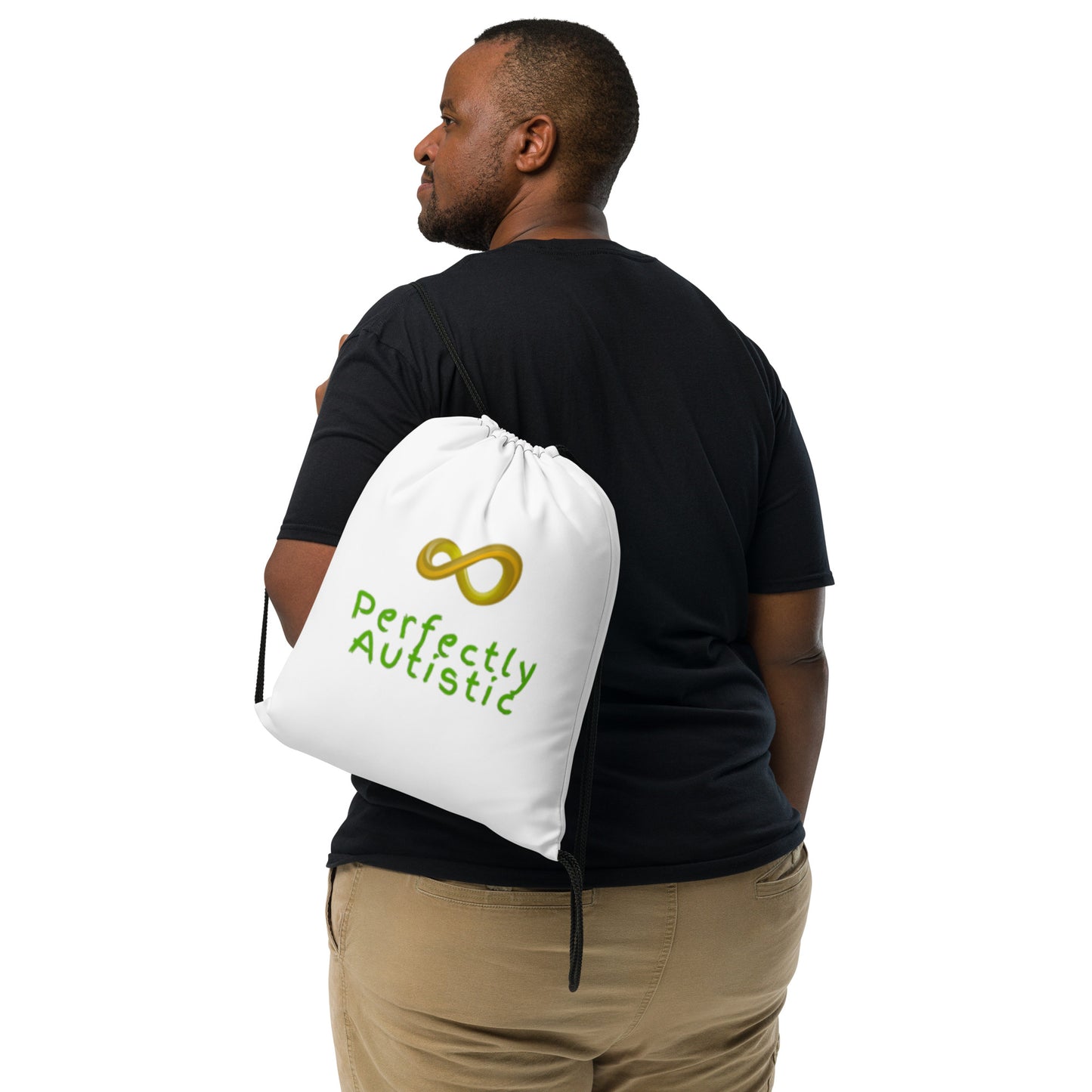Perfectly Autistic Drawstring Bag