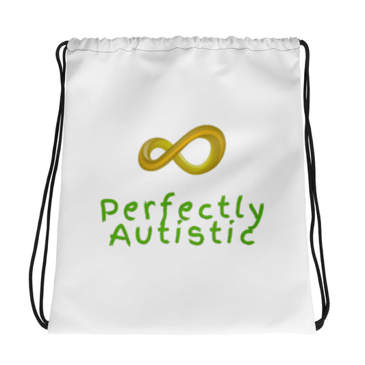 Perfectly Autistic Drawstring Bag