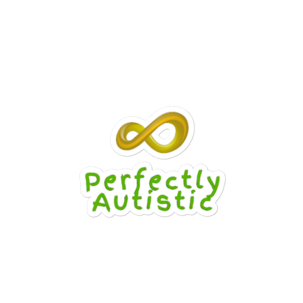 Perfectly Autistic Sticker