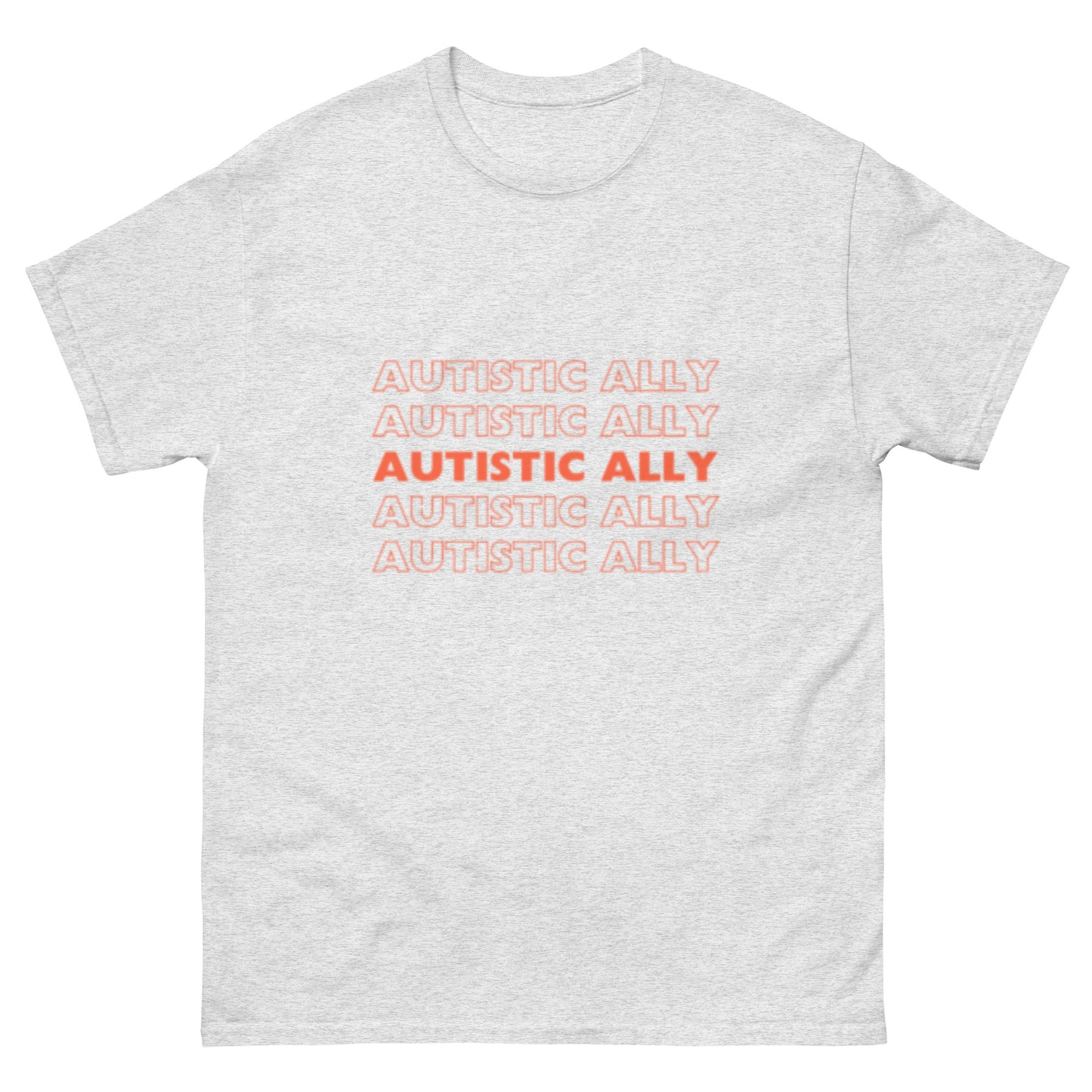 Autistic Ally On Repeat Tee