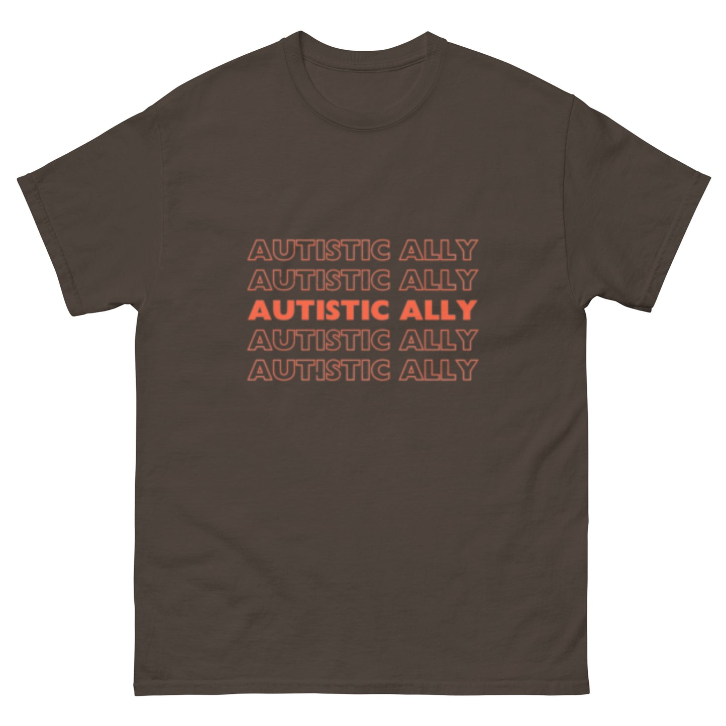 Autistic Ally On Repeat Tee