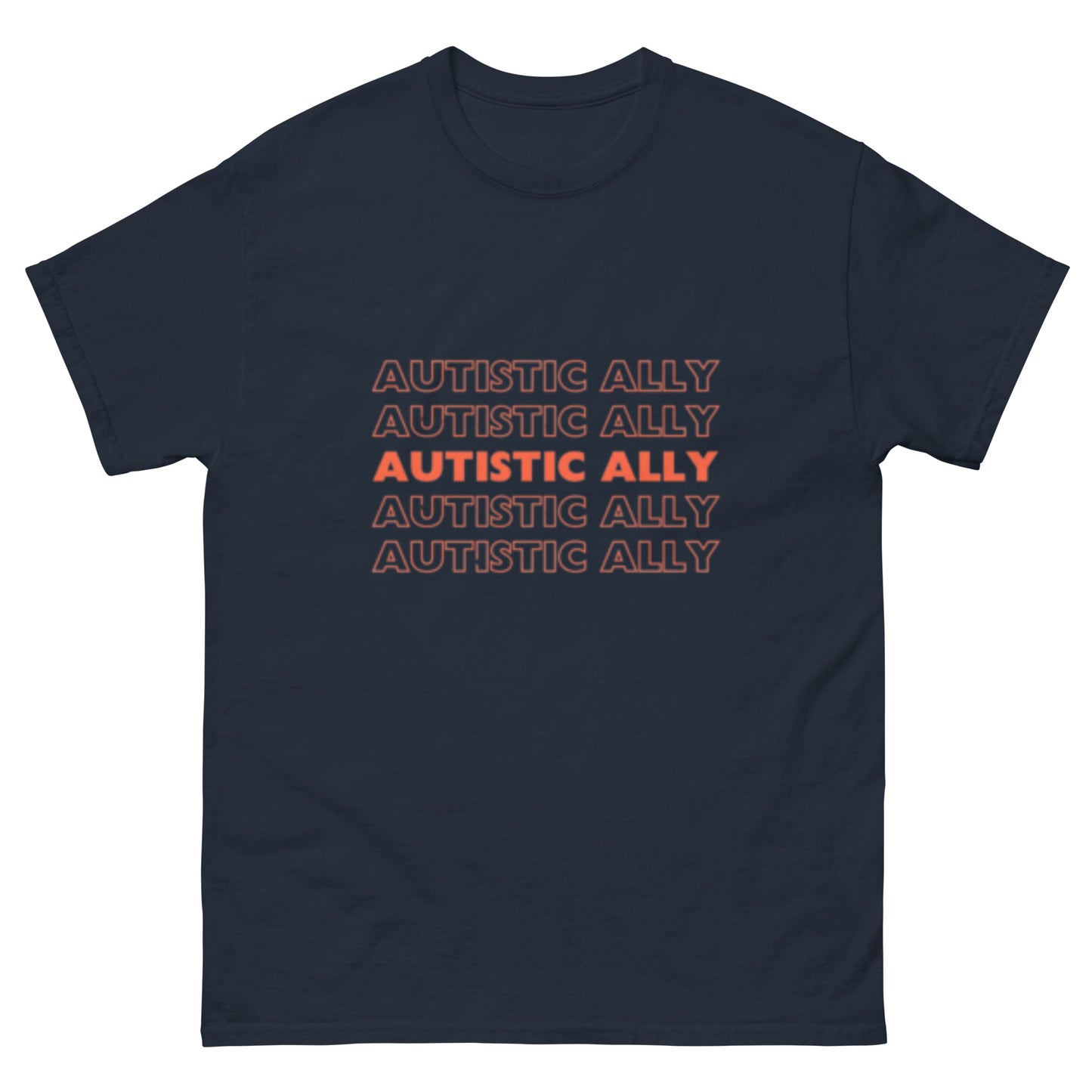 Autistic Ally On Repeat Tee