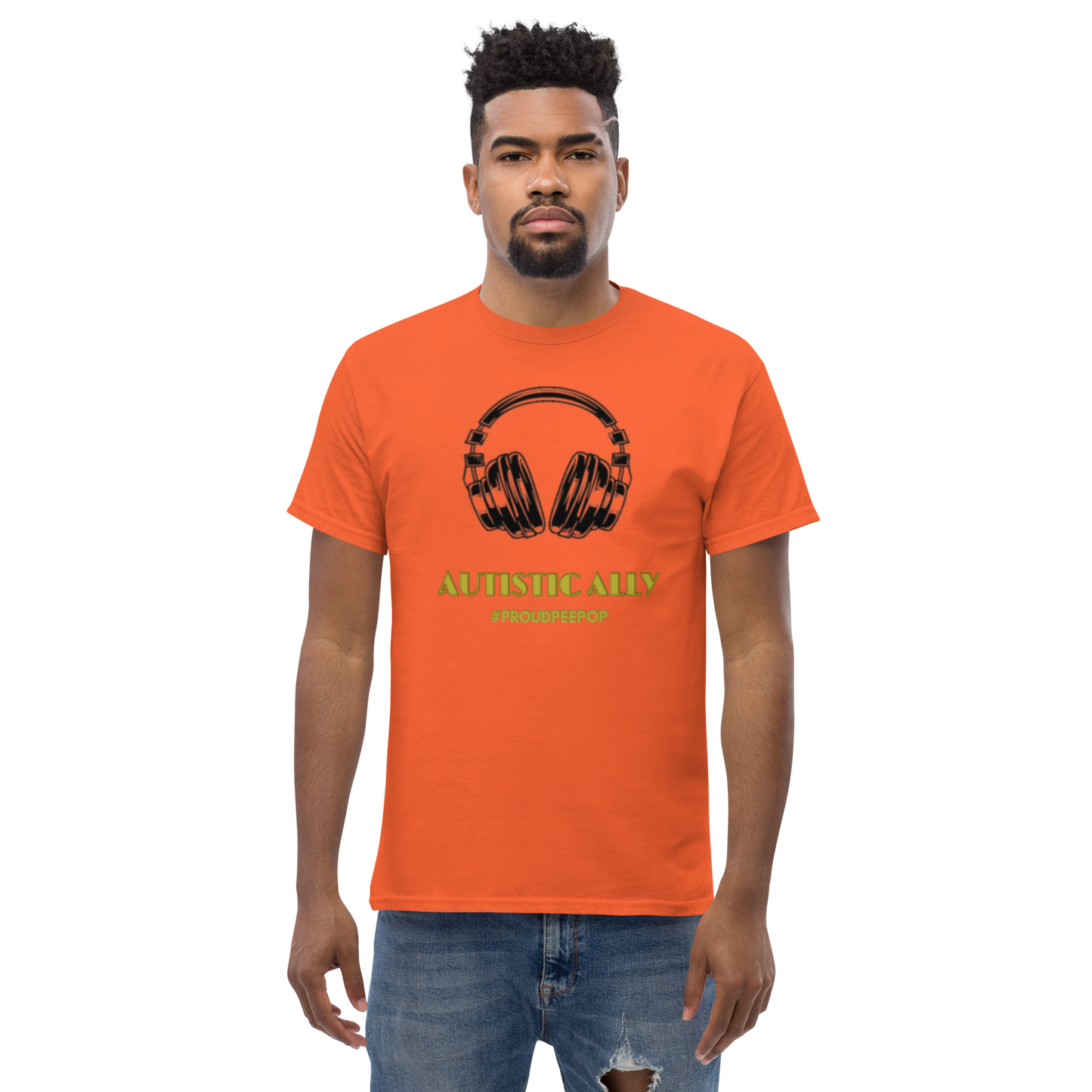 #ProudPeePop Autistic Ally Tee