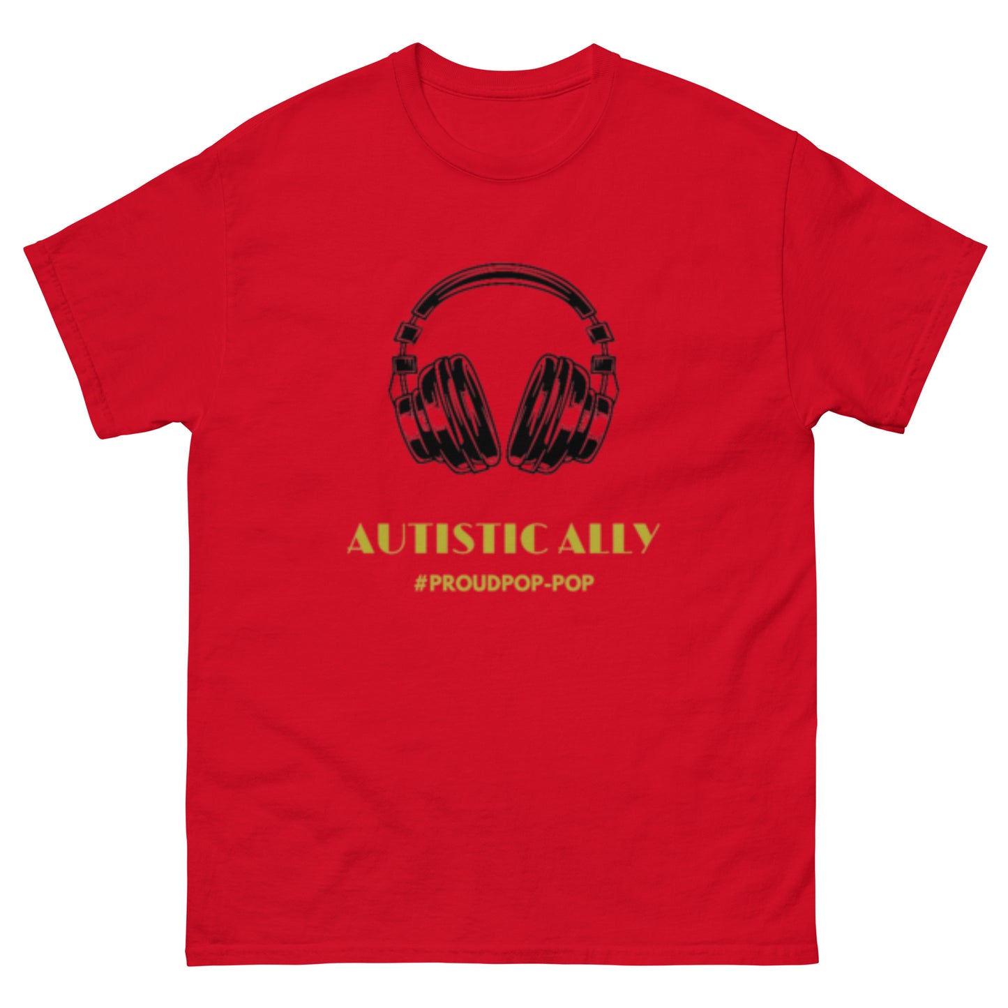 #ProudPop-Pop Autistic Ally Tee