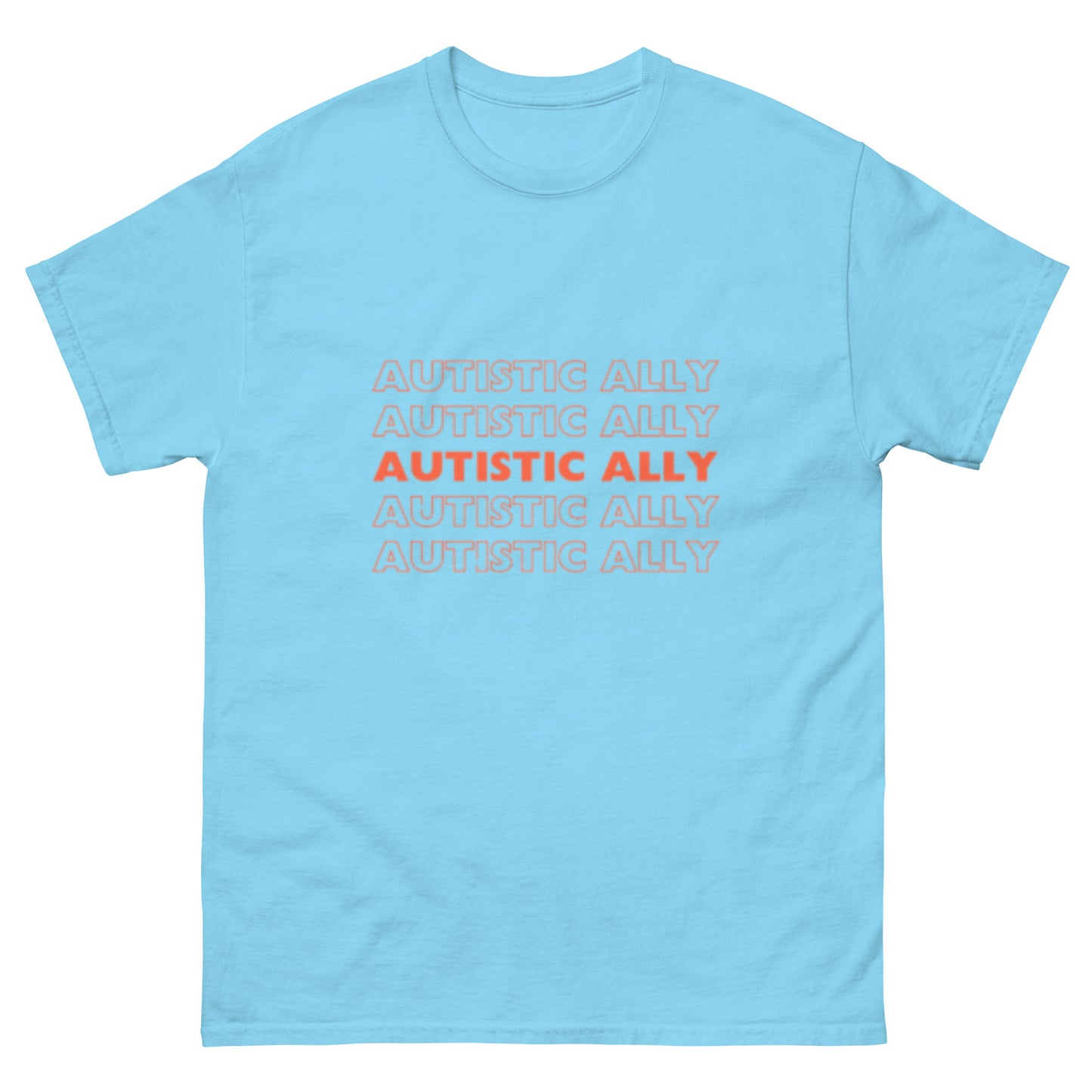 Autistic Ally On Repeat Tee