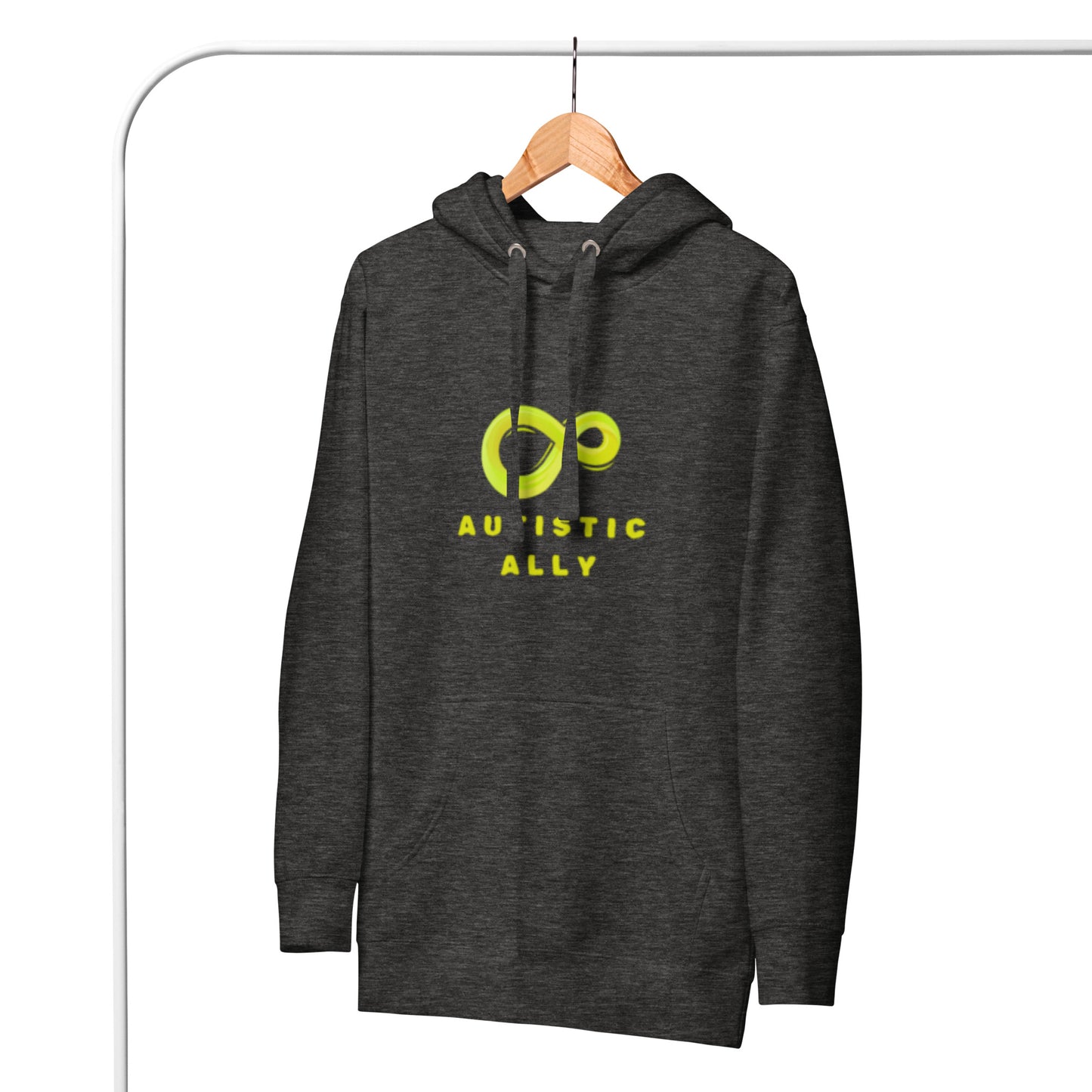 Autistic Ally Gold Infinity Hoodie
