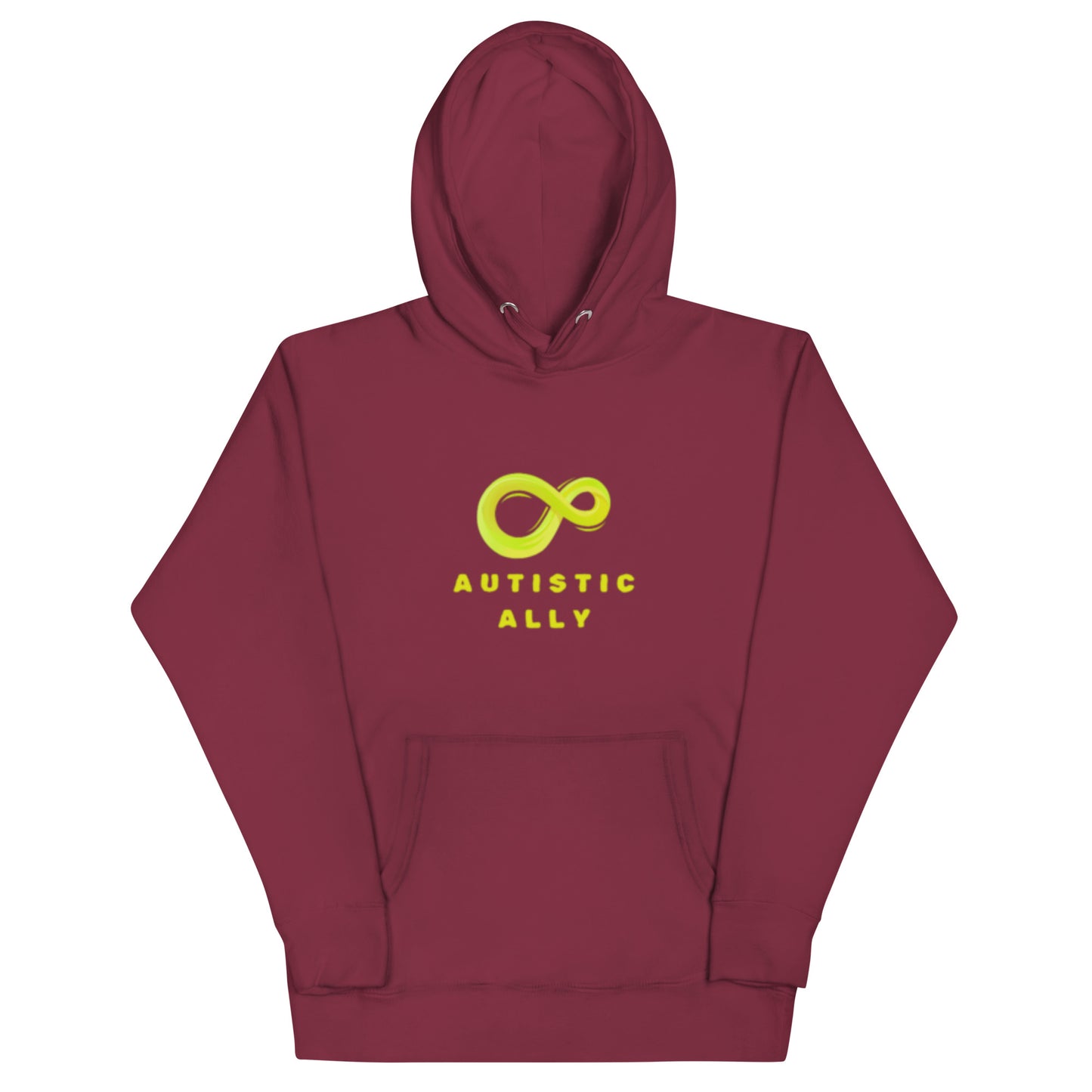 Autistic Ally Gold Infinity Hoodie