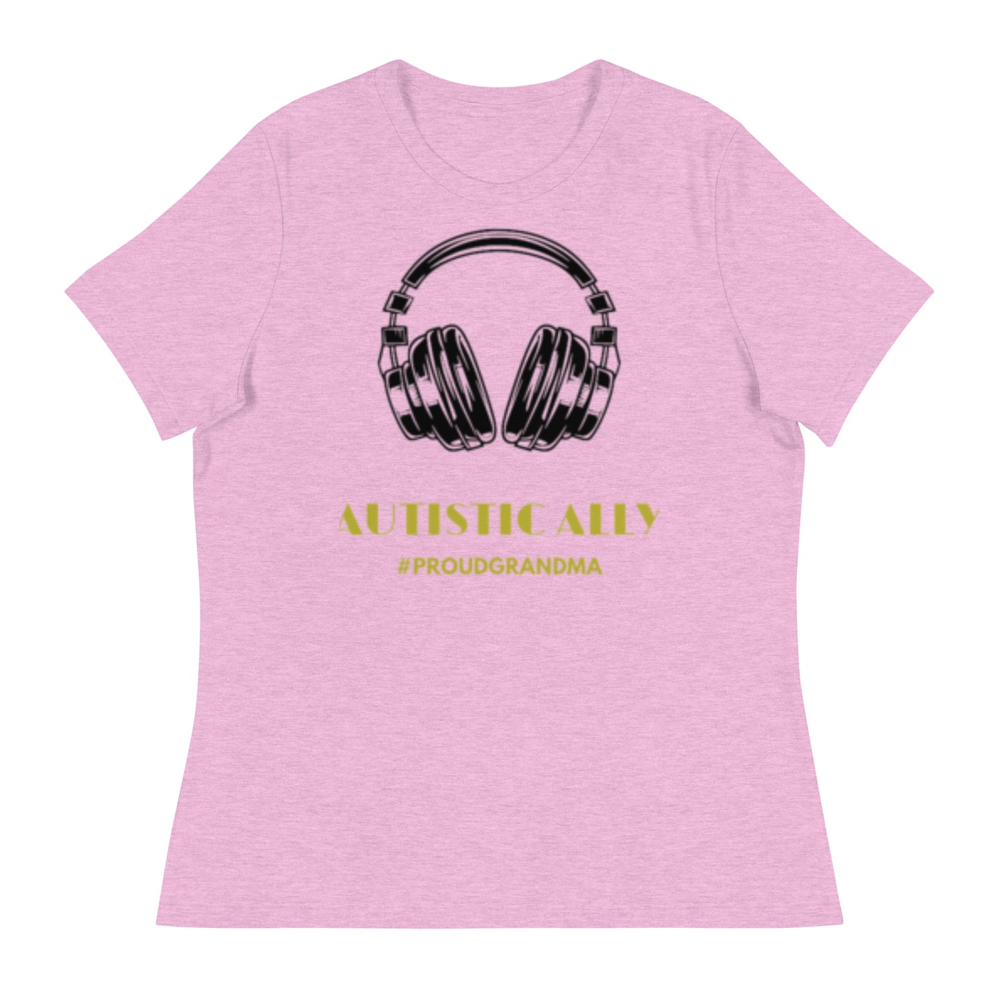 #ProudGrandma Autistic Ally Women's Relaxed T-Shirt