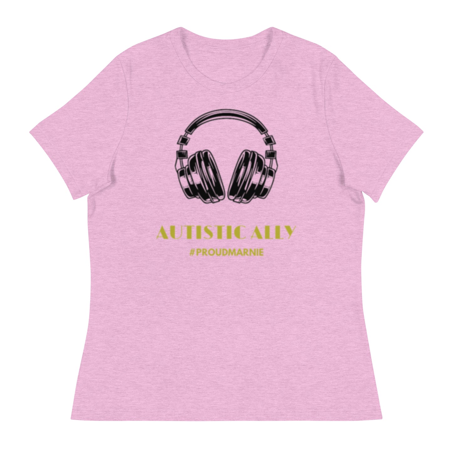 #ProudMarnie Autistic Ally Women's Relaxed T-Shirt