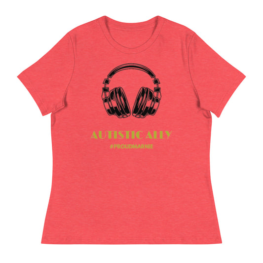 #ProudMarnie Autistic Ally Women's Relaxed T-Shirt