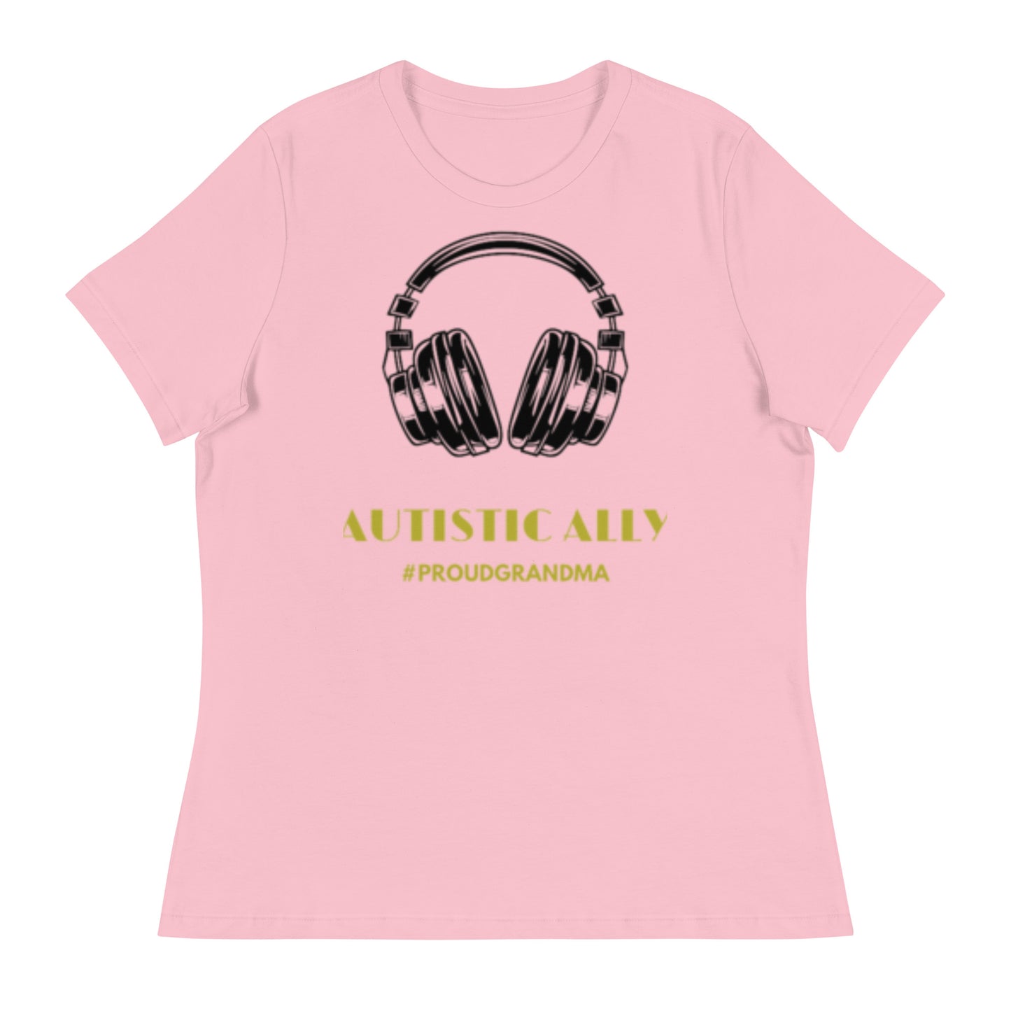 #ProudGrandma Autistic Ally Women's Relaxed T-Shirt